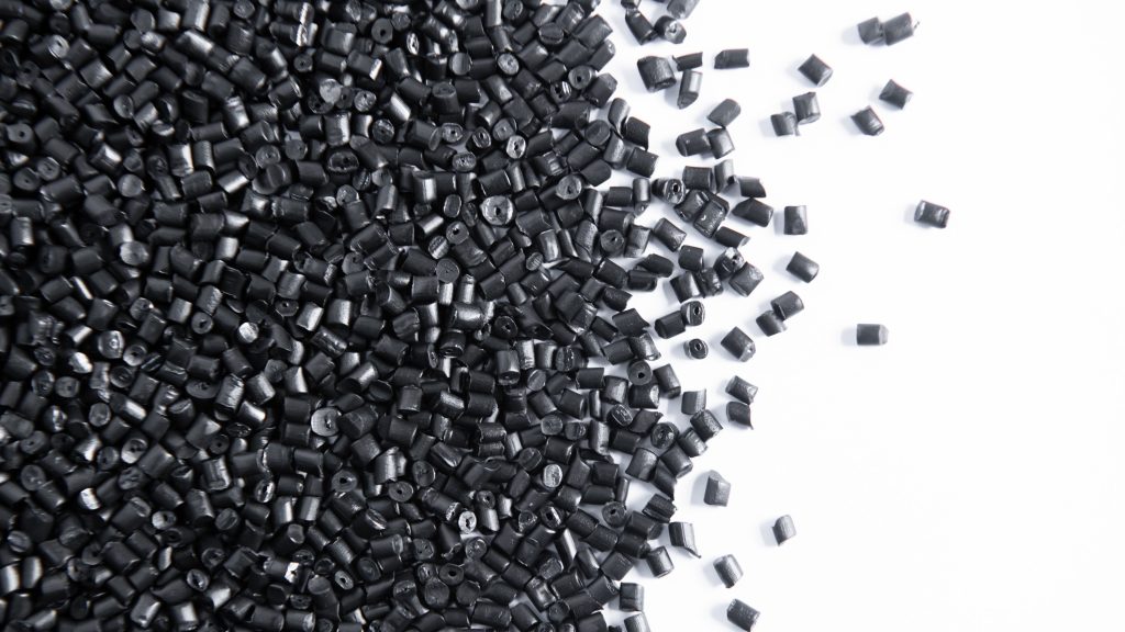 Polypropylene,Granule,Close-up,Background,Texture.,Plastic,Resin,(,Masterbatch).grey,Chemical