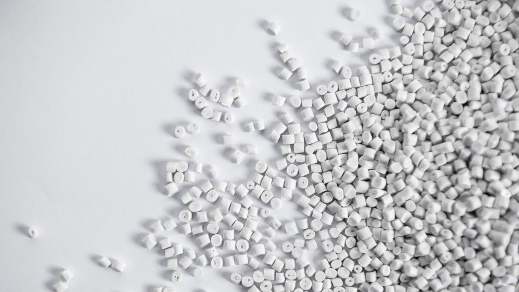 Polypropylene,Granule,Close-up,Background,Texture.,Plastic,Resin,(,Masterbatch).grey,Chemical